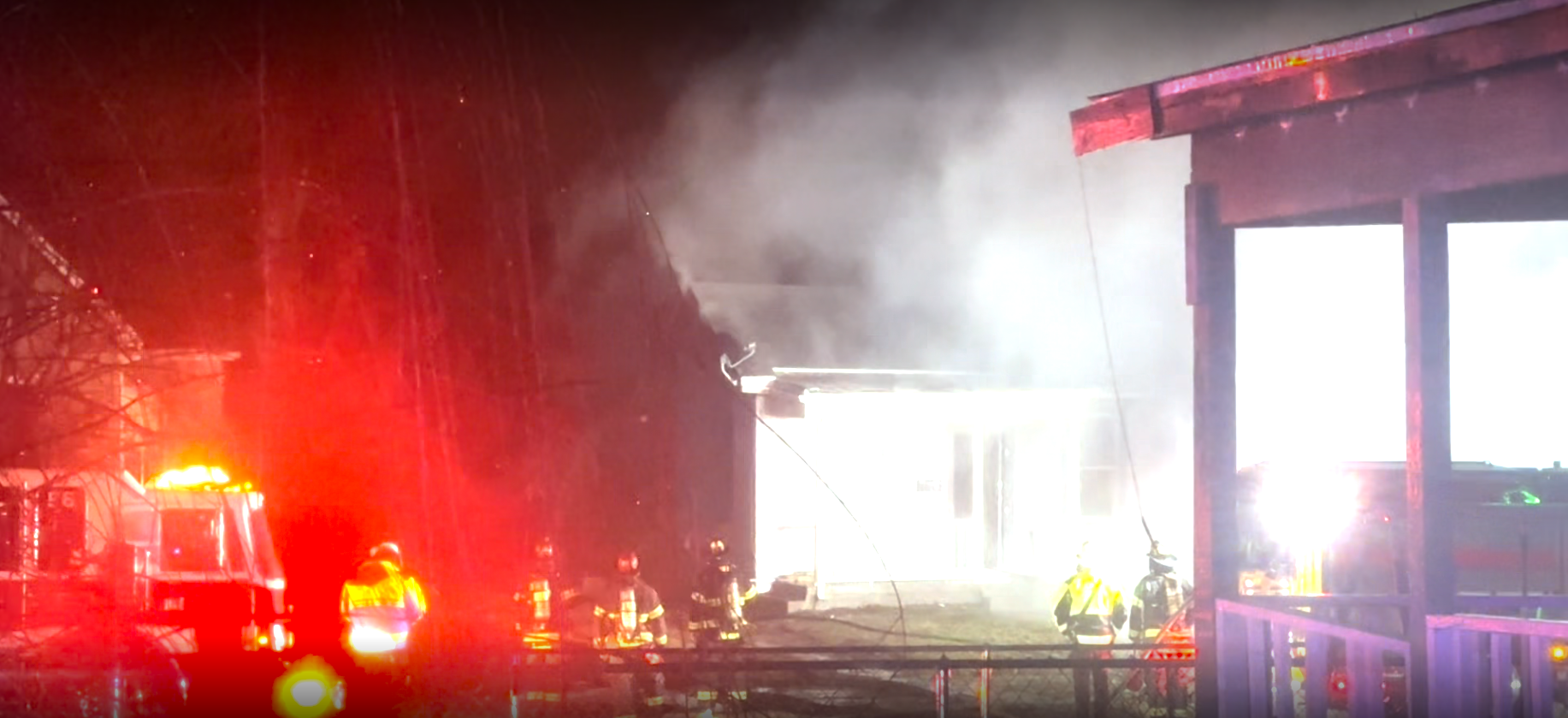 Firefighters battle house fire early Wednesday morning in Quincy ...