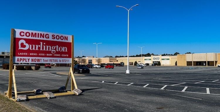 Burlington plans fall opening at Berkeley Mall in Goldsboro, Business