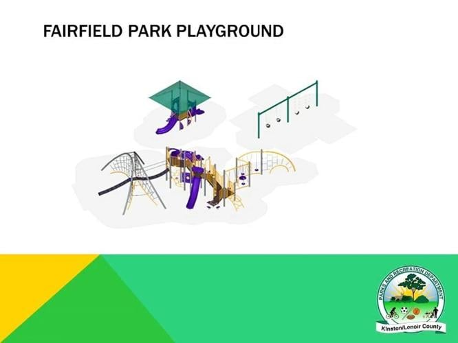 Grants, city funds, helps Kinston refurbish equipment at local parks