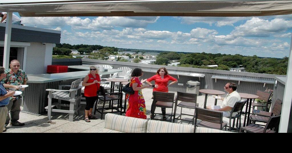 Restaurant features area's only rooftop lounge Business