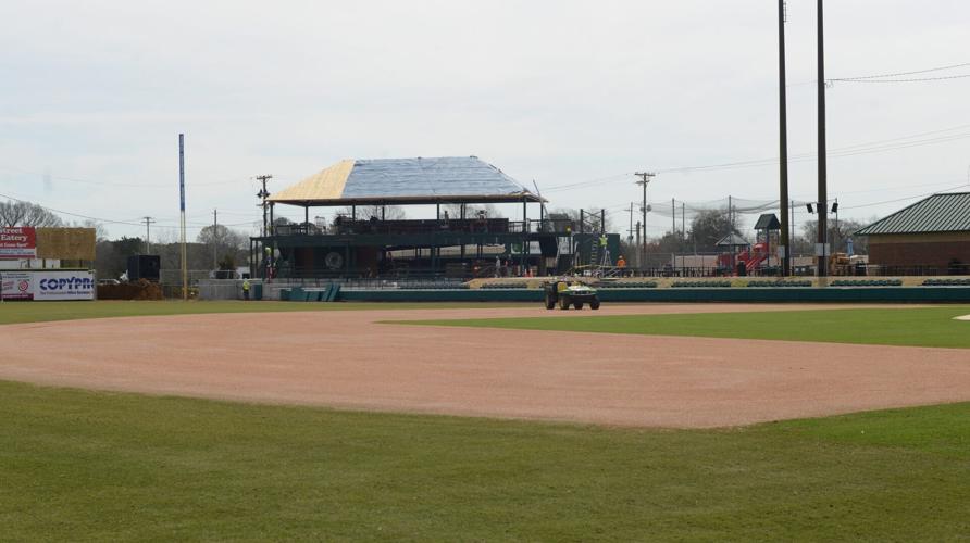 PHOTOS Grainger Stadium gets ready for Wood Ducks Local News