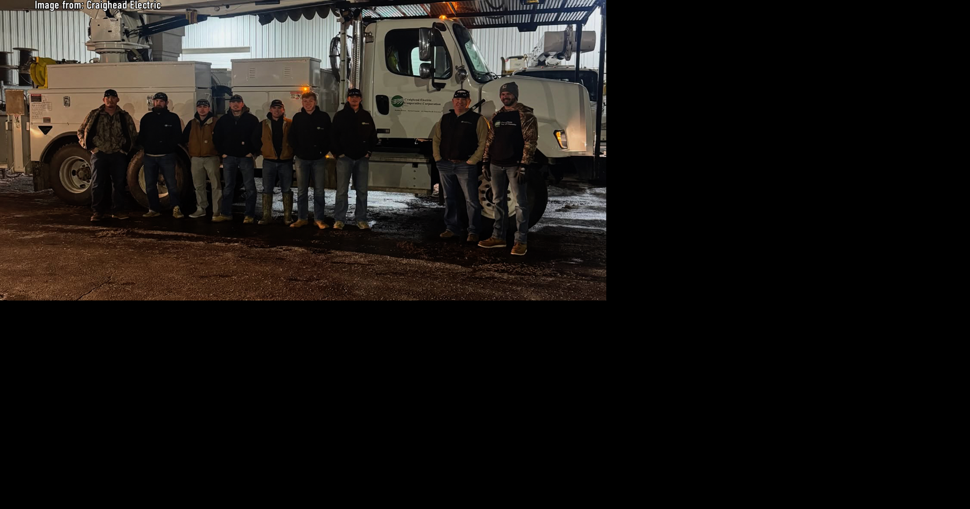 Craighead Electric sends crews to Mississippi for storm power repairs