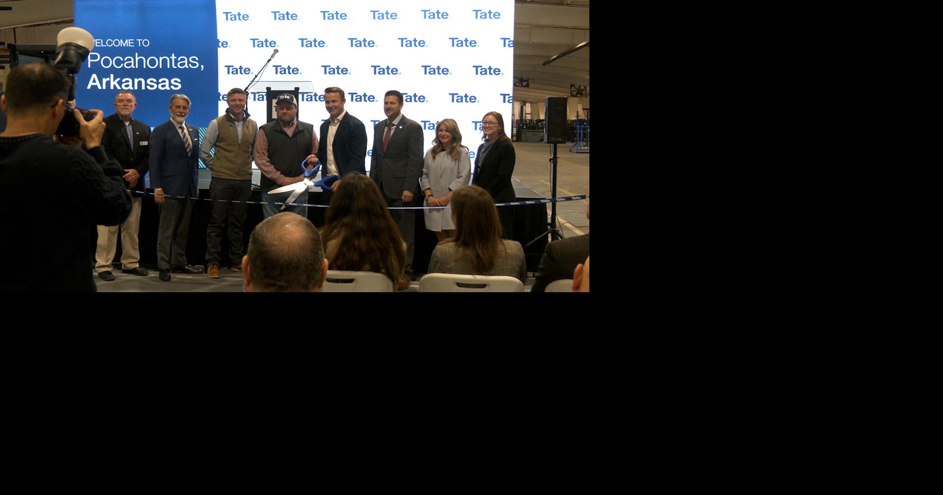 Tate Inc. opens new manufacturing plant in Pocahontas