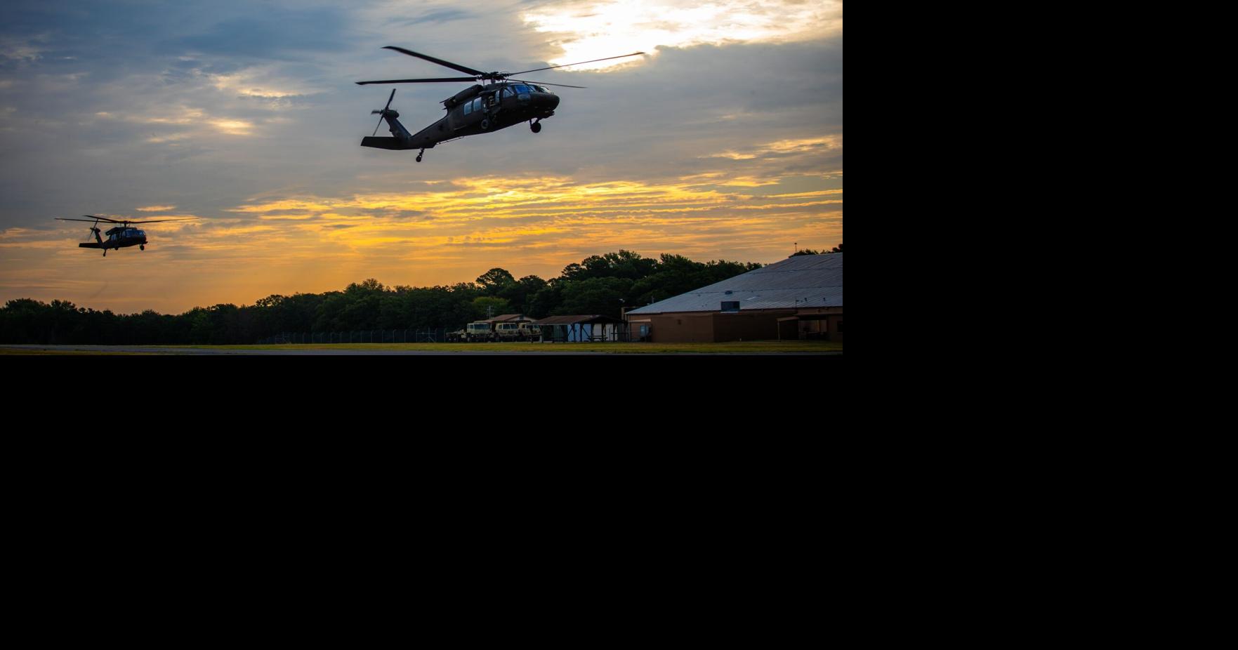 Arkansas Guard aids Texas flood rescue with Black Hawk helicopters