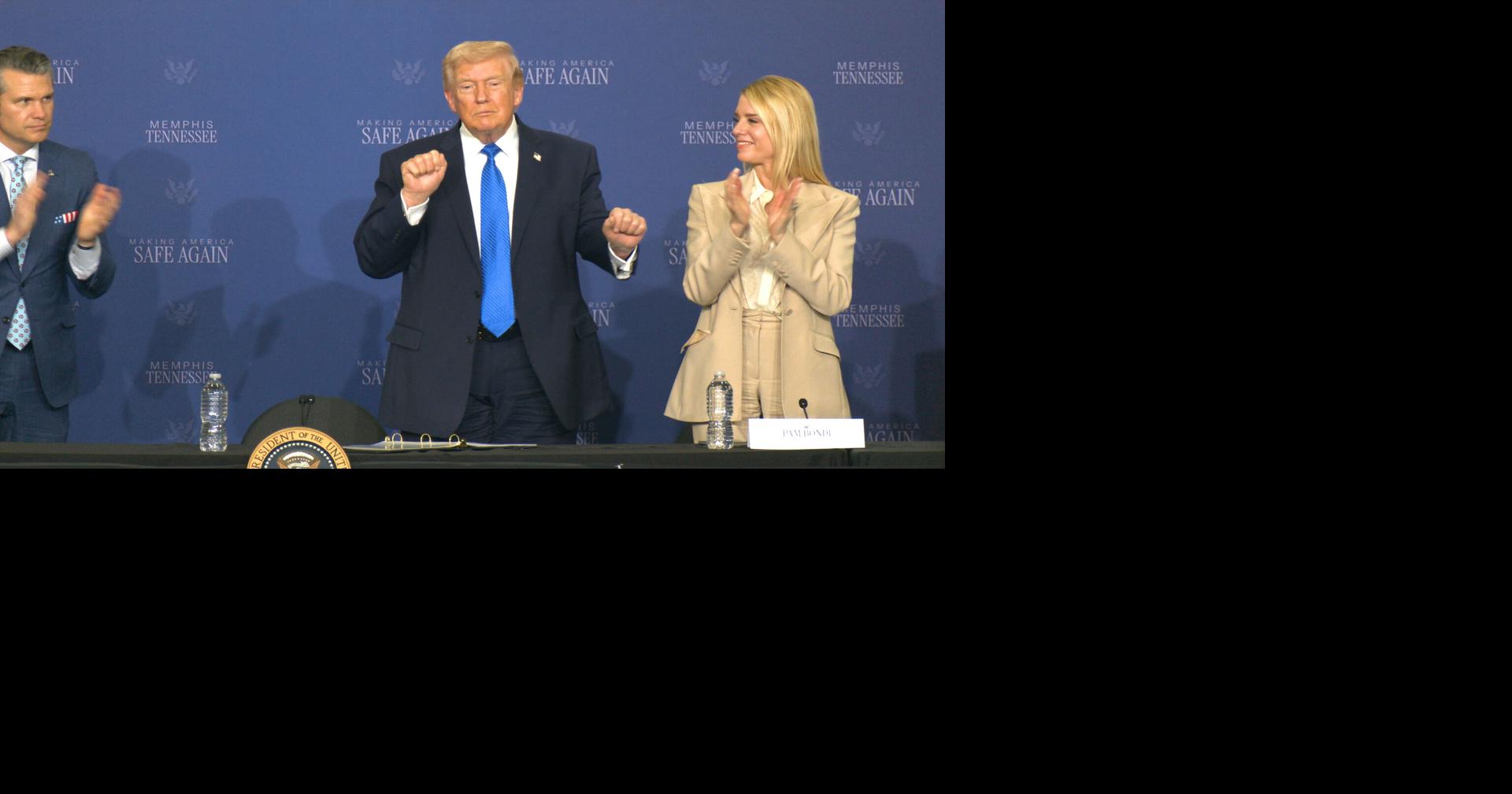 Trump visits Memphis to highlight Safe Task Force success