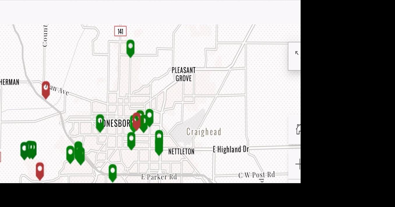 Students create Jonesboro Christmas lights display map News