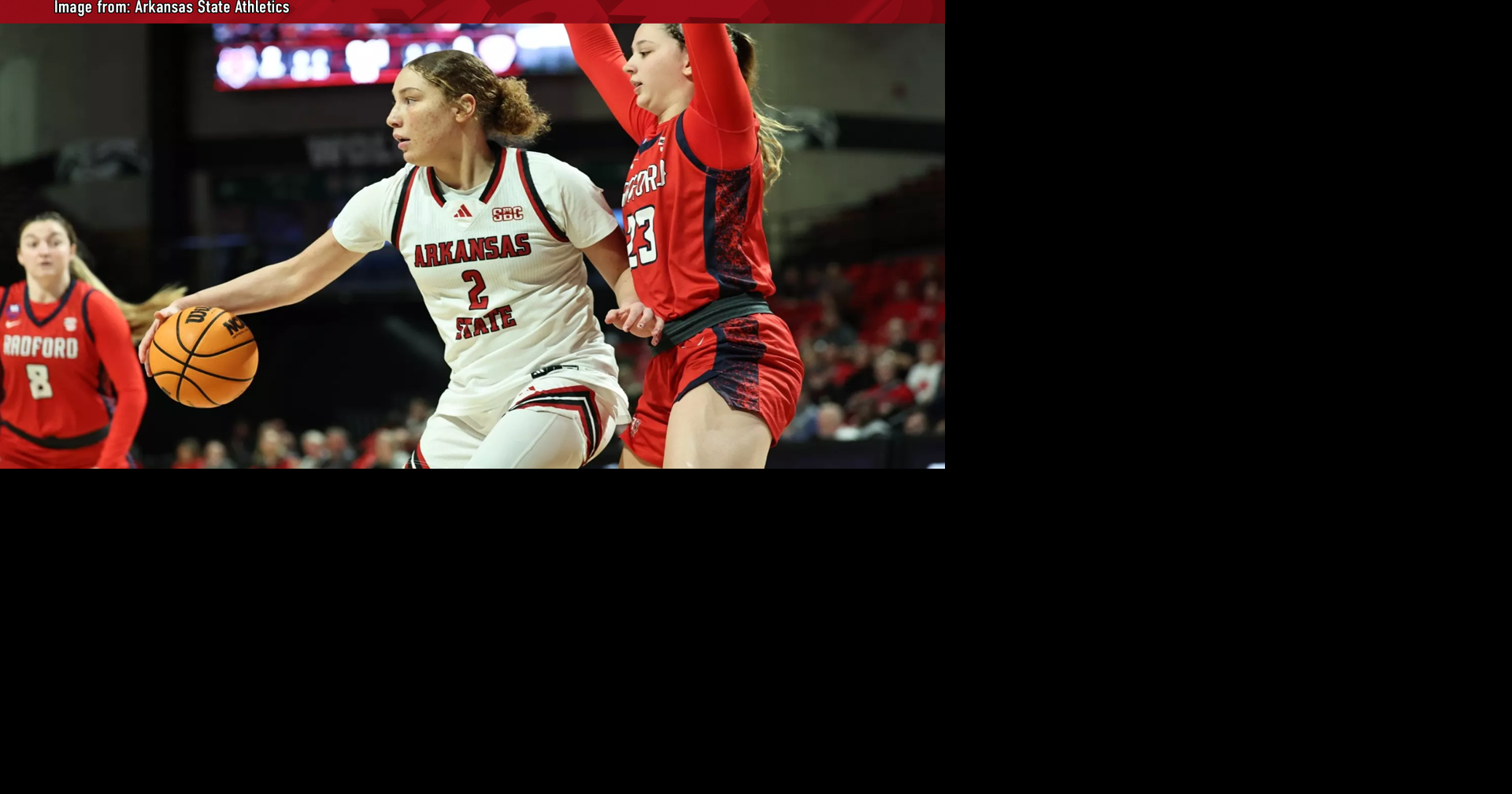 Arkansas State cruises past Radford to advance to WNIT Third Round