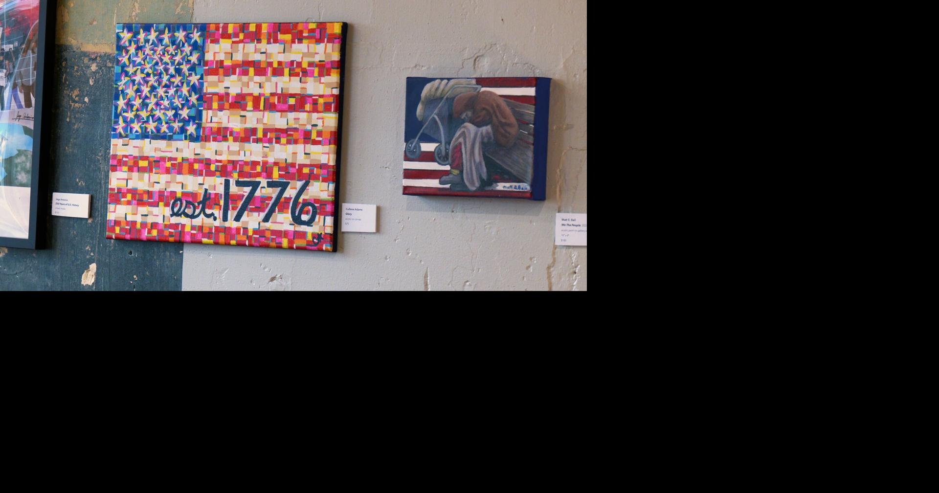 America 250 art exhibit spreads across downtown Jonesboro