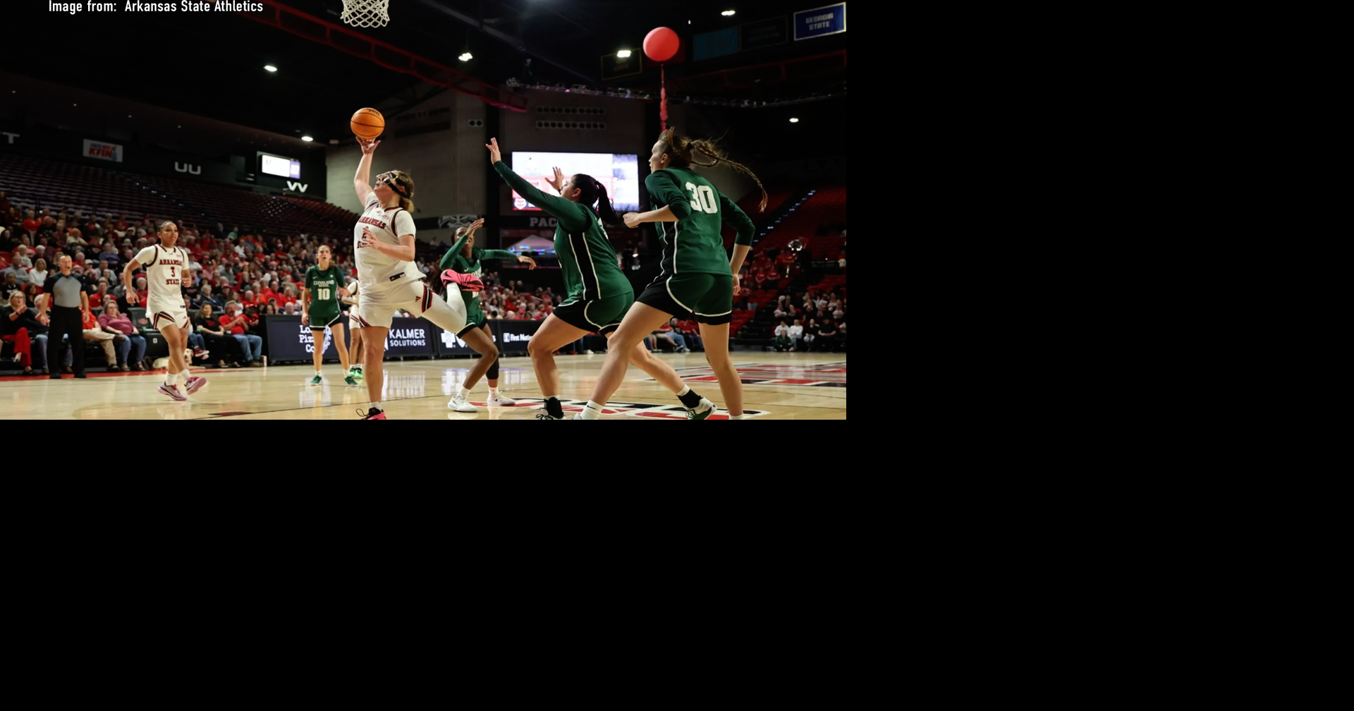 Arkansas State advances to WNIT Fab Four; set to host Marshall on April 1