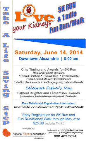 2nd Annual Love Your Kidneys 5K Run & 1 Mile Fun Run/ Walk | Local News ...