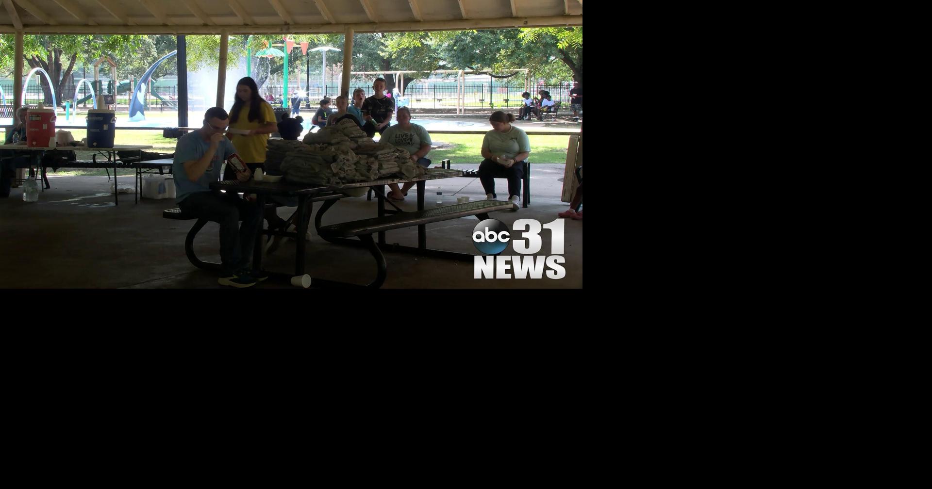 Motorcycles, music and school supplies fill Alexandria City Park