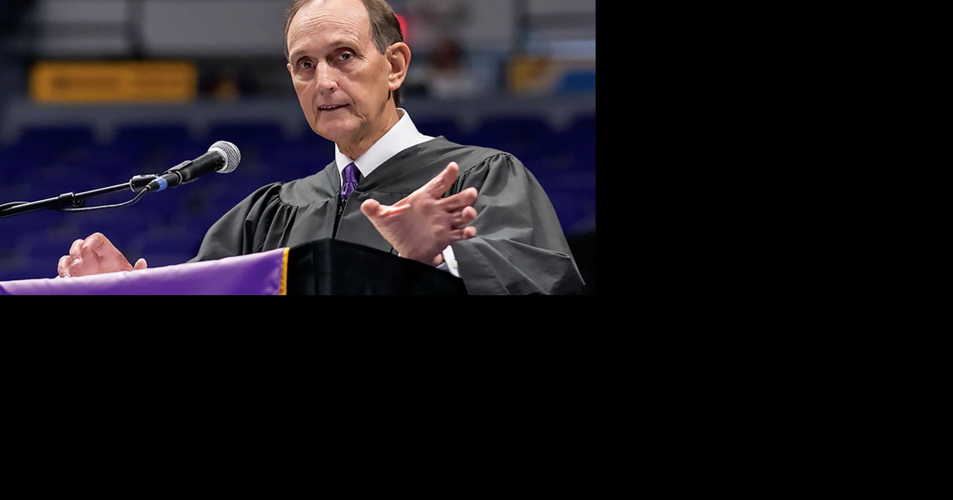 LSU Law alumnus and Louisiana Supreme Court Chief Justice John L. Weimer to deliver LSU Law commencement