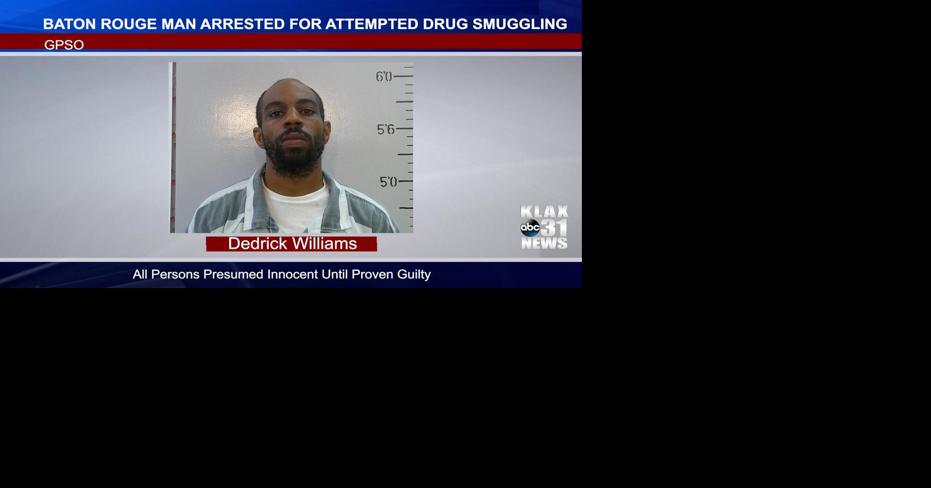 GPSO Investigation Leads to Arrest of Baton Rouge Man for Attempted Drug Smuggling