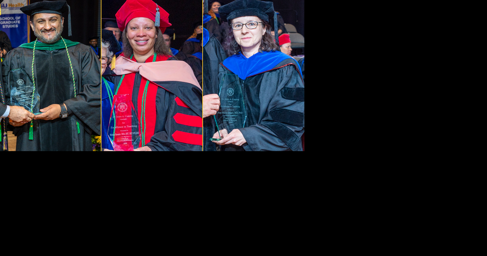 Three LSU Health Shreveport Faculty Honored with LSU System’s Highest ...