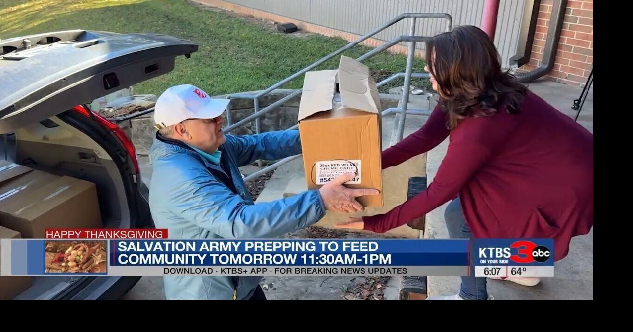 Salvation Army of Northwest Louisiana hosts annual Thanksgiving lunch