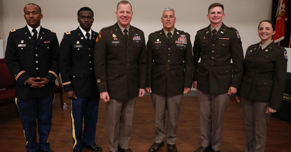 Lala Rasheed Guard La. Guard commissions four new officers | News | klax-tv.com