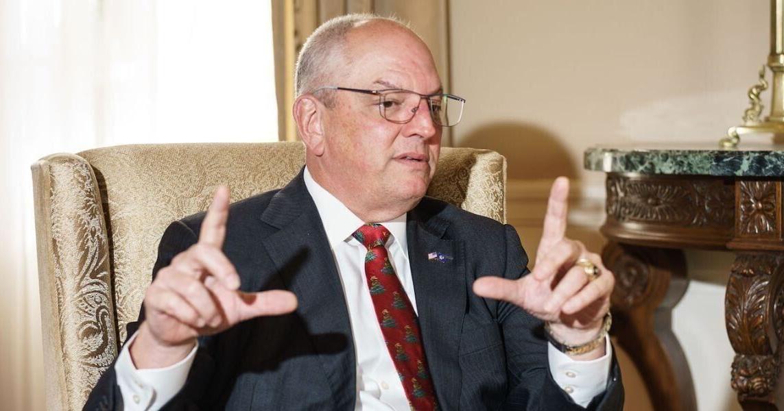 El exgobernador de Louisiana, John Bel Edwards, descarta postularse al Senado de EE. UU. en 2026