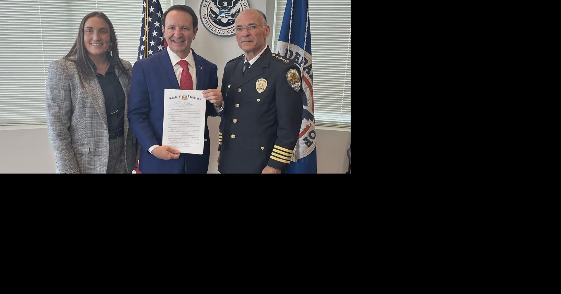 Líderes de Louisiana apoyan contratación de más agentes de inmigración