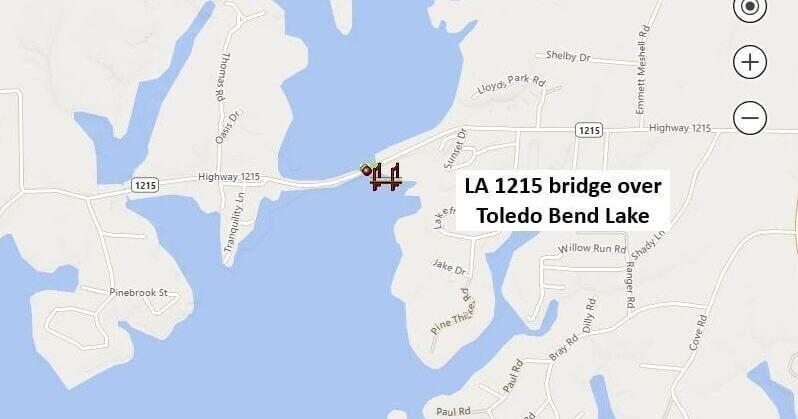 Highway 1215 bridge in Sabine closed for emergency repair
