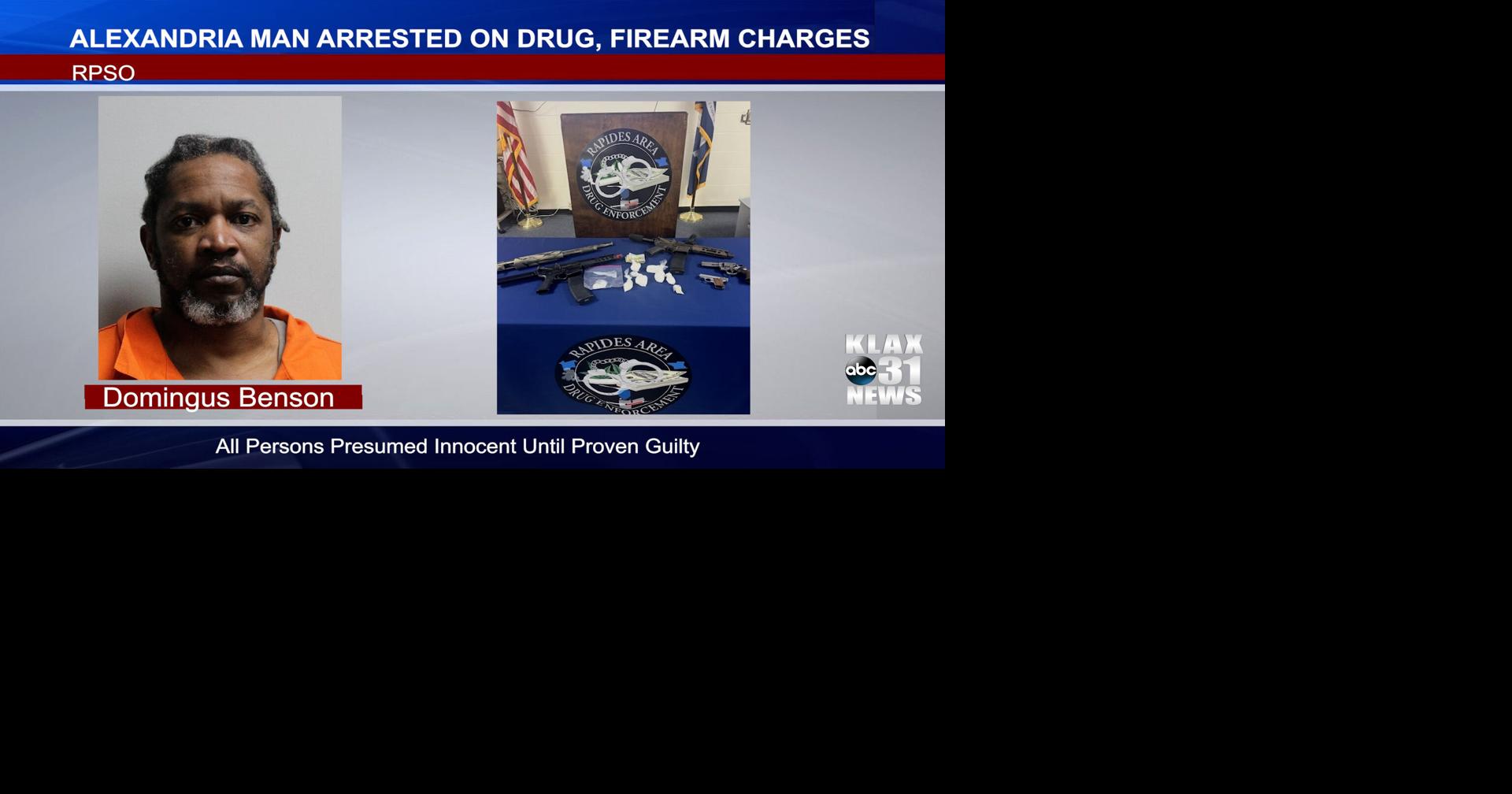 Alexandria Man Arrested on Drug, Firearm Charges | News | klax-tv.com
