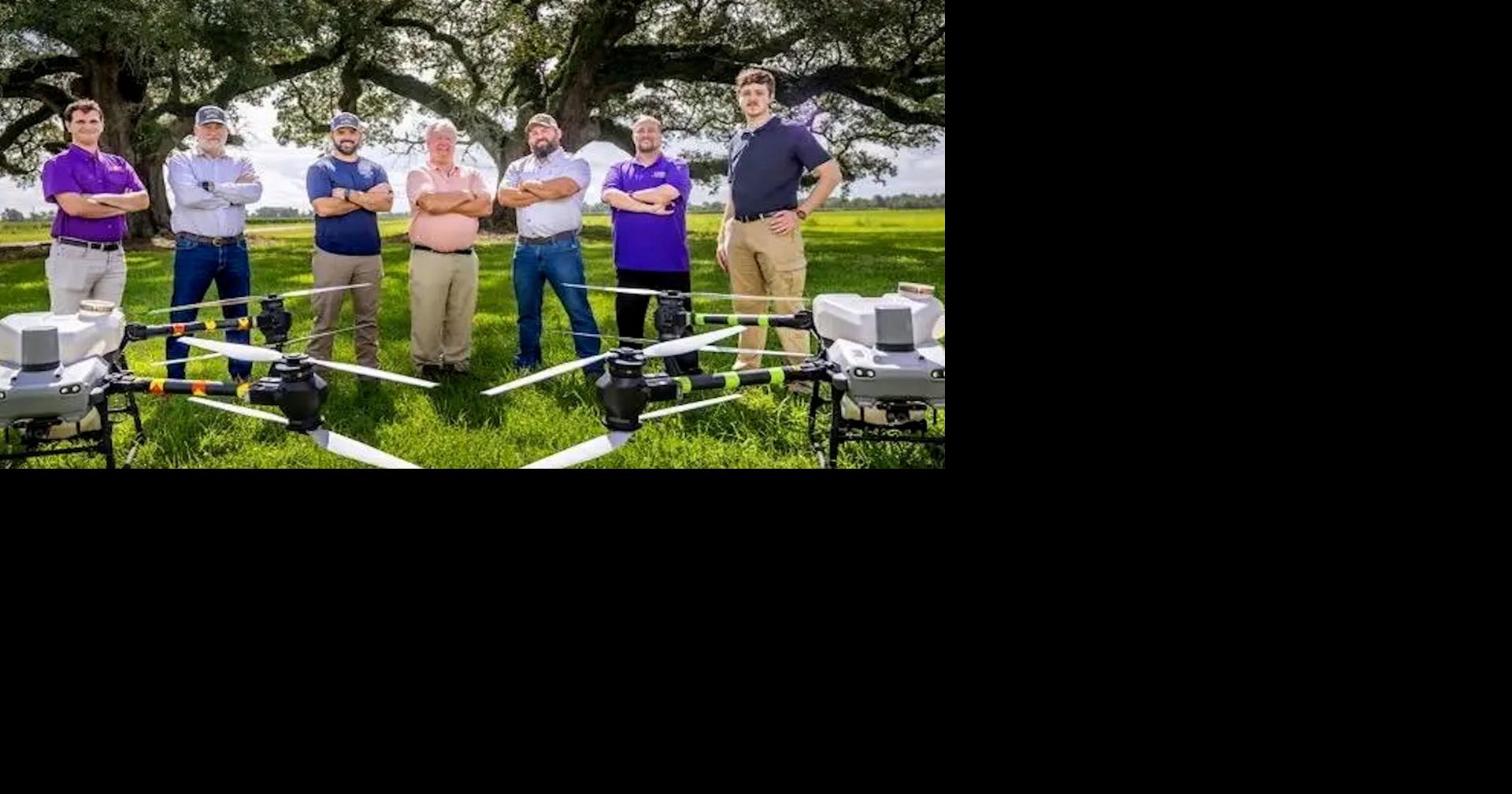 LSU Collaboration Brings Cost-Saving Drone Technology to Louisiana Farmers
