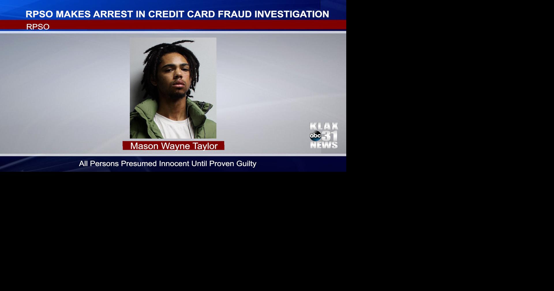 RPSO Makes Arrest in Credit Card Fraud Investigation