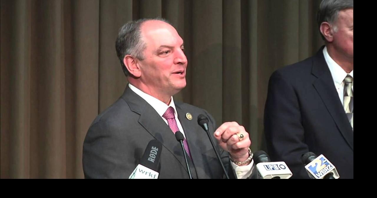 Gov. Edwards Presents Goals for Legislative Session | Local News | klax ...