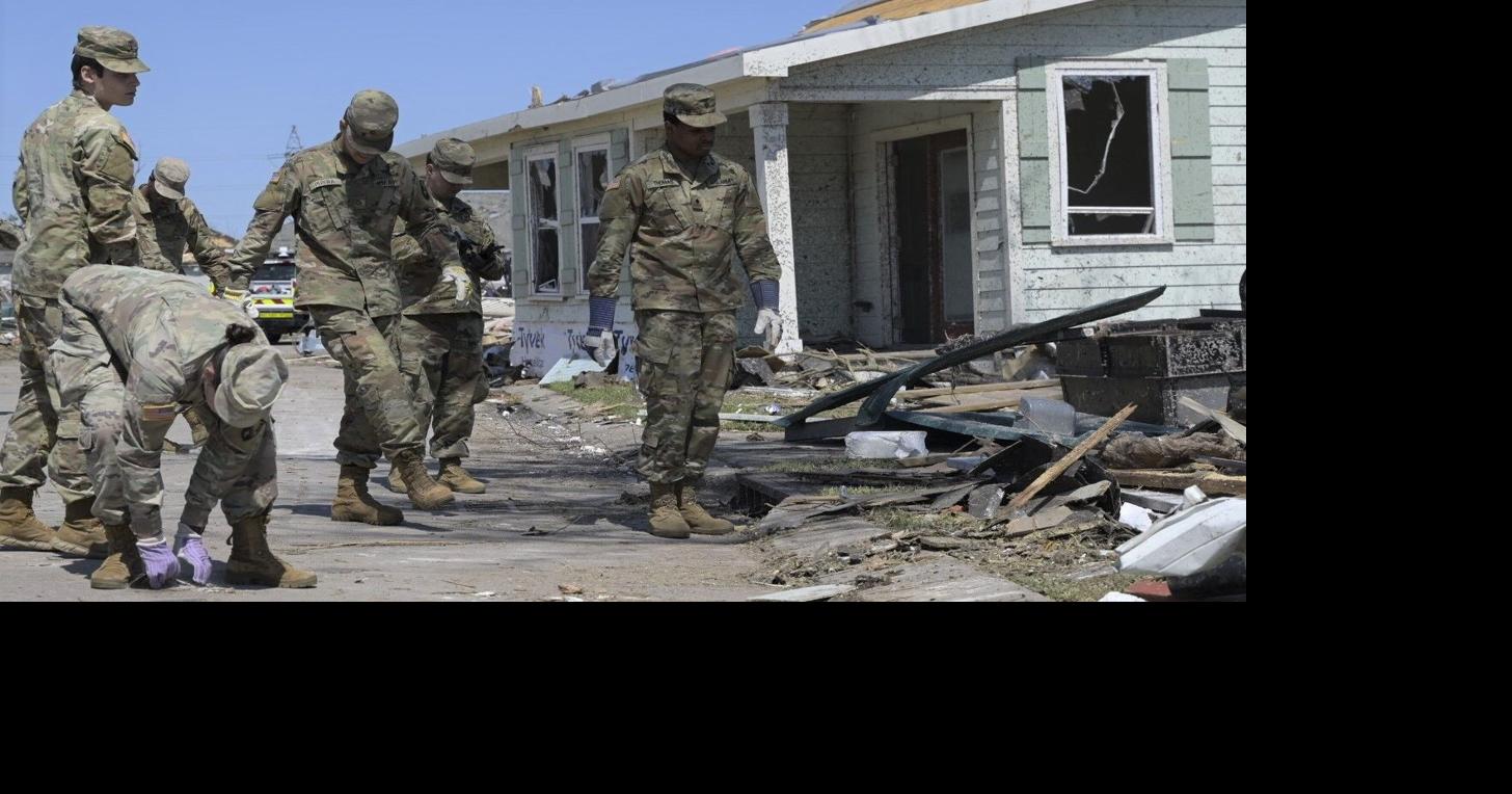 La. National Guard deployed, assisting with tornado response | Local ...