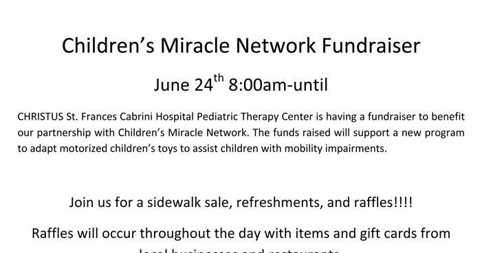 CMN Sidewalk Sale Donations | Local News | klax-tv.com