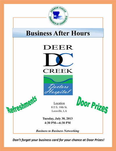 Business After Hours: Doctor s Hospital at Deer Creek Calendar klax