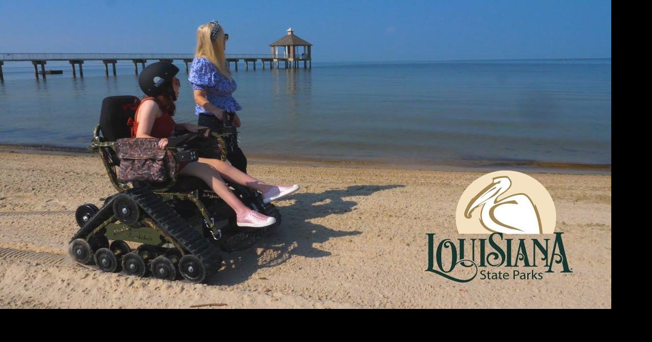 All-Terrain Track Chairs now available at eight Louisiana state parks ...