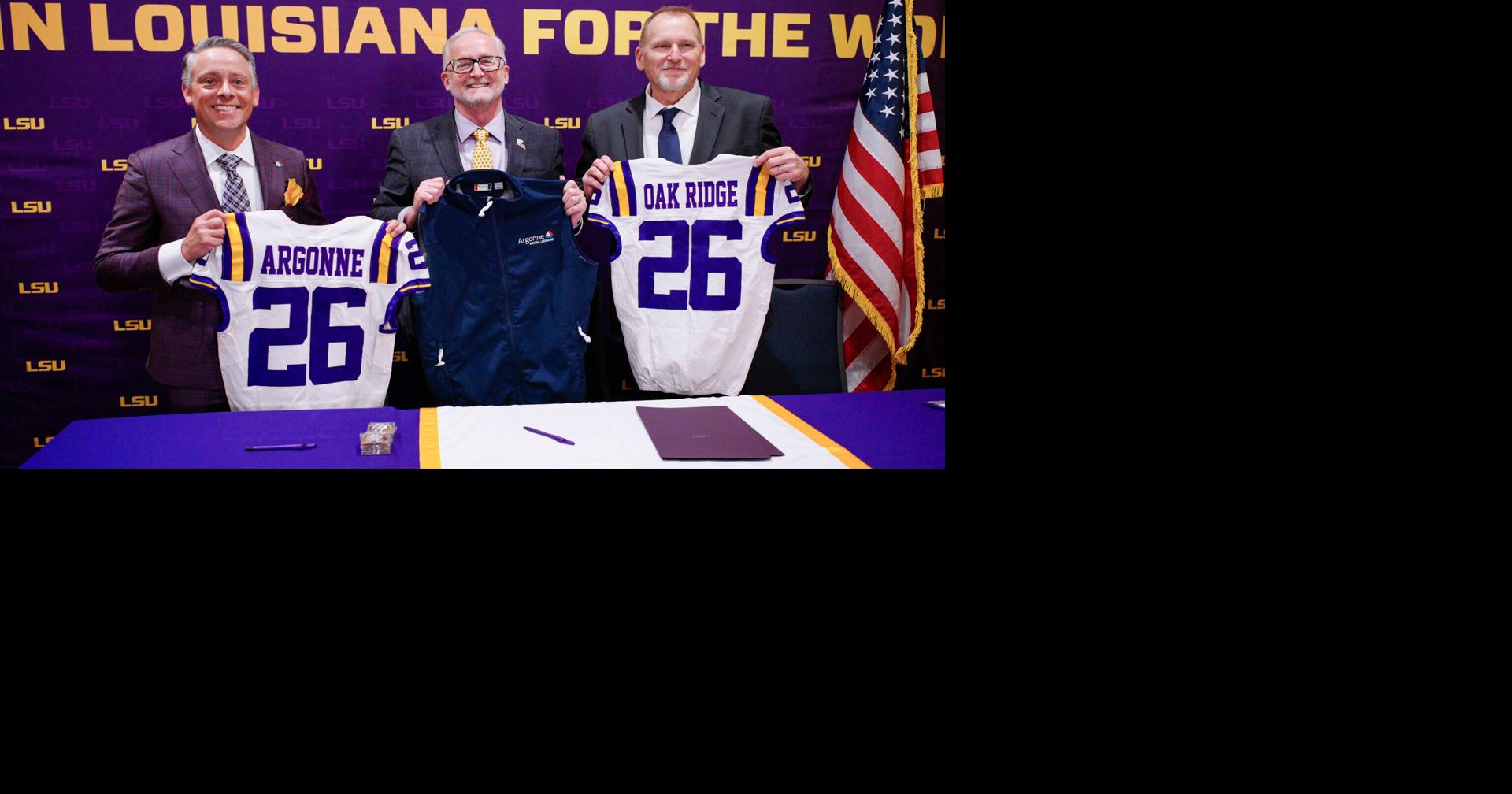 LSU Signs Research Agreements with Argonne, Oak Ridge National Laboratories