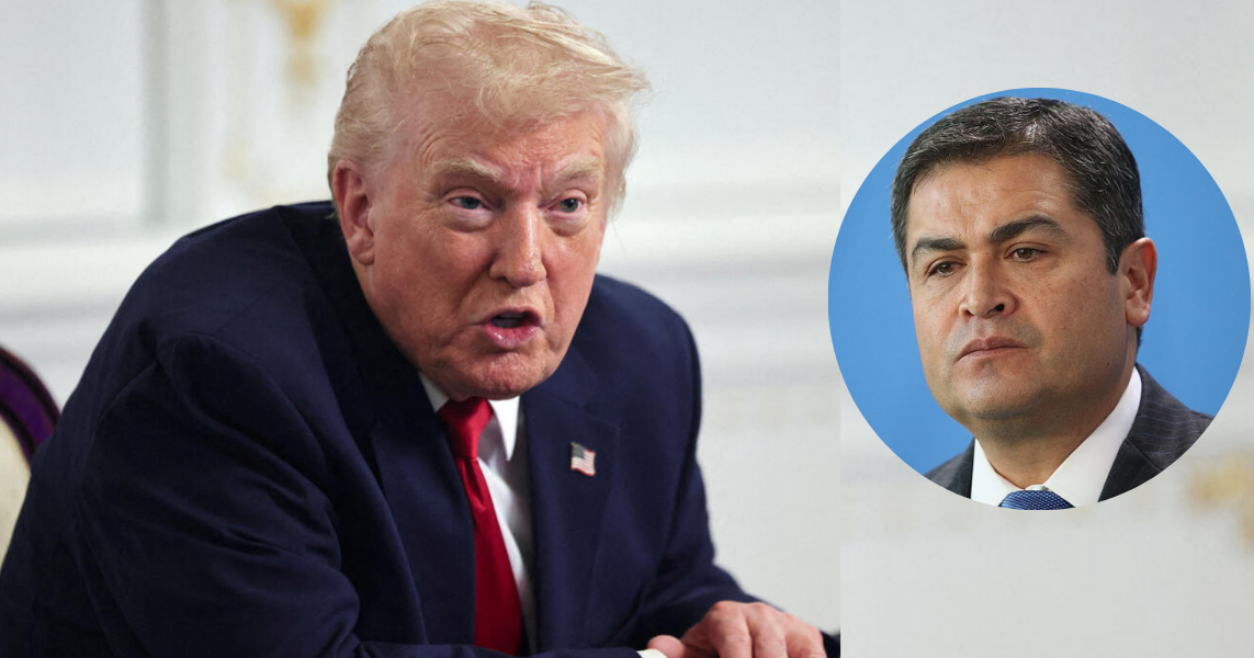 Trump anuncia indulto al expresidente Juan Orlando Hernández