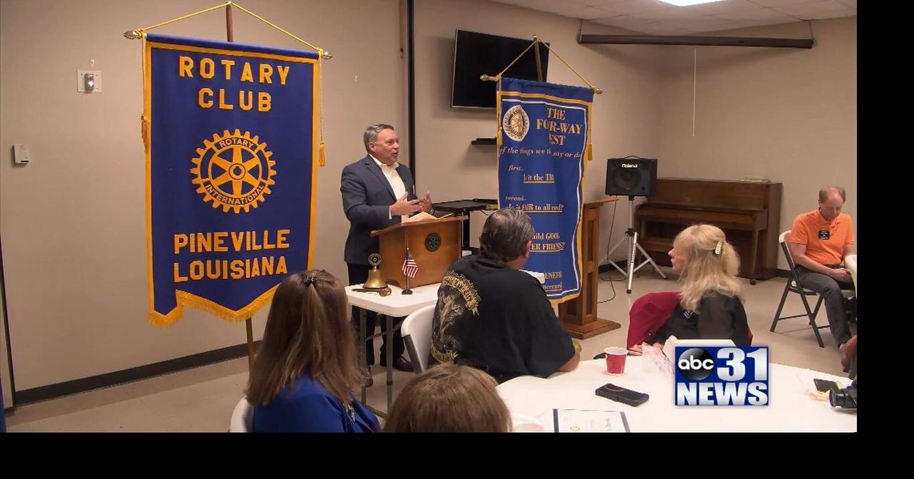 Pineville Rotary Club Pins New President Local News