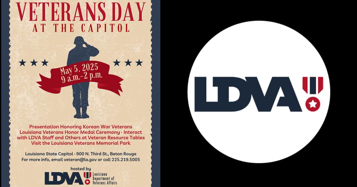 Ldva LDVA TO HOST SECOND ANNUAL VETERANS DAY AT THE CAPITOL | News | klax-tv.com
