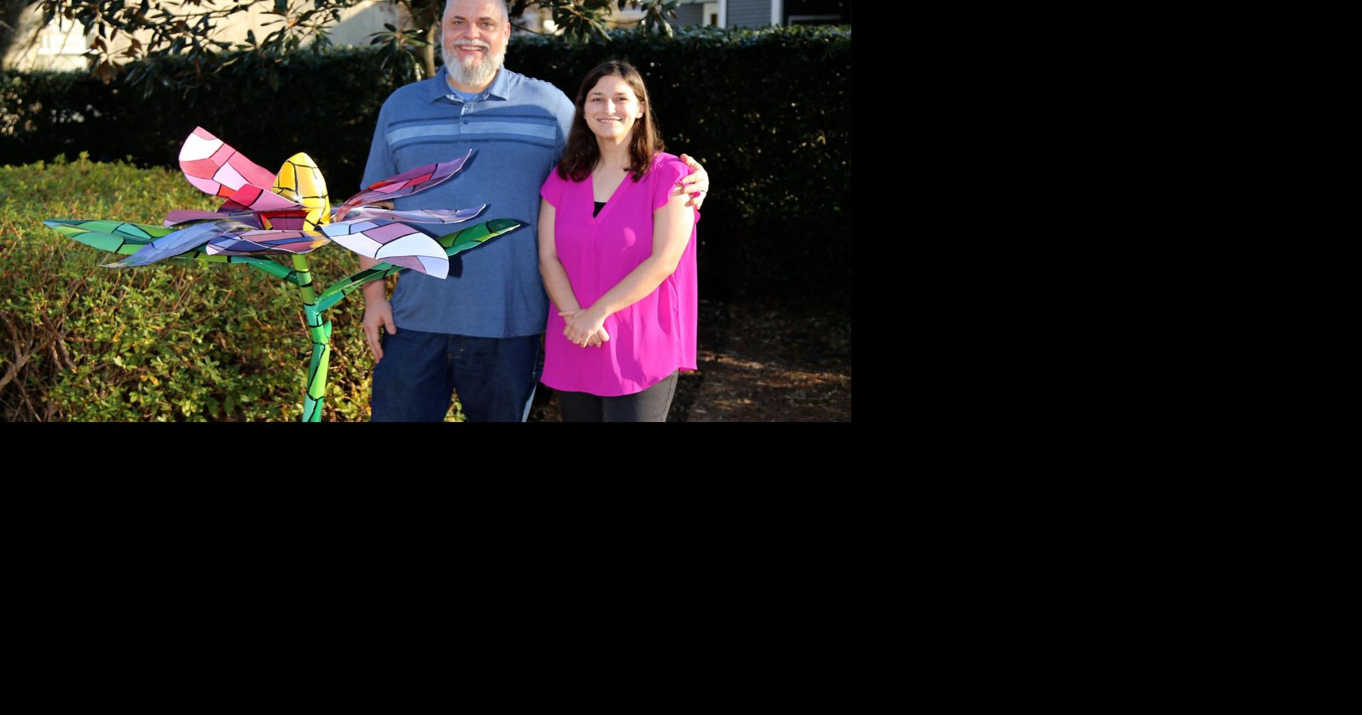 Natchitoches in Bloom:  NSU artists contribute to public art projects 