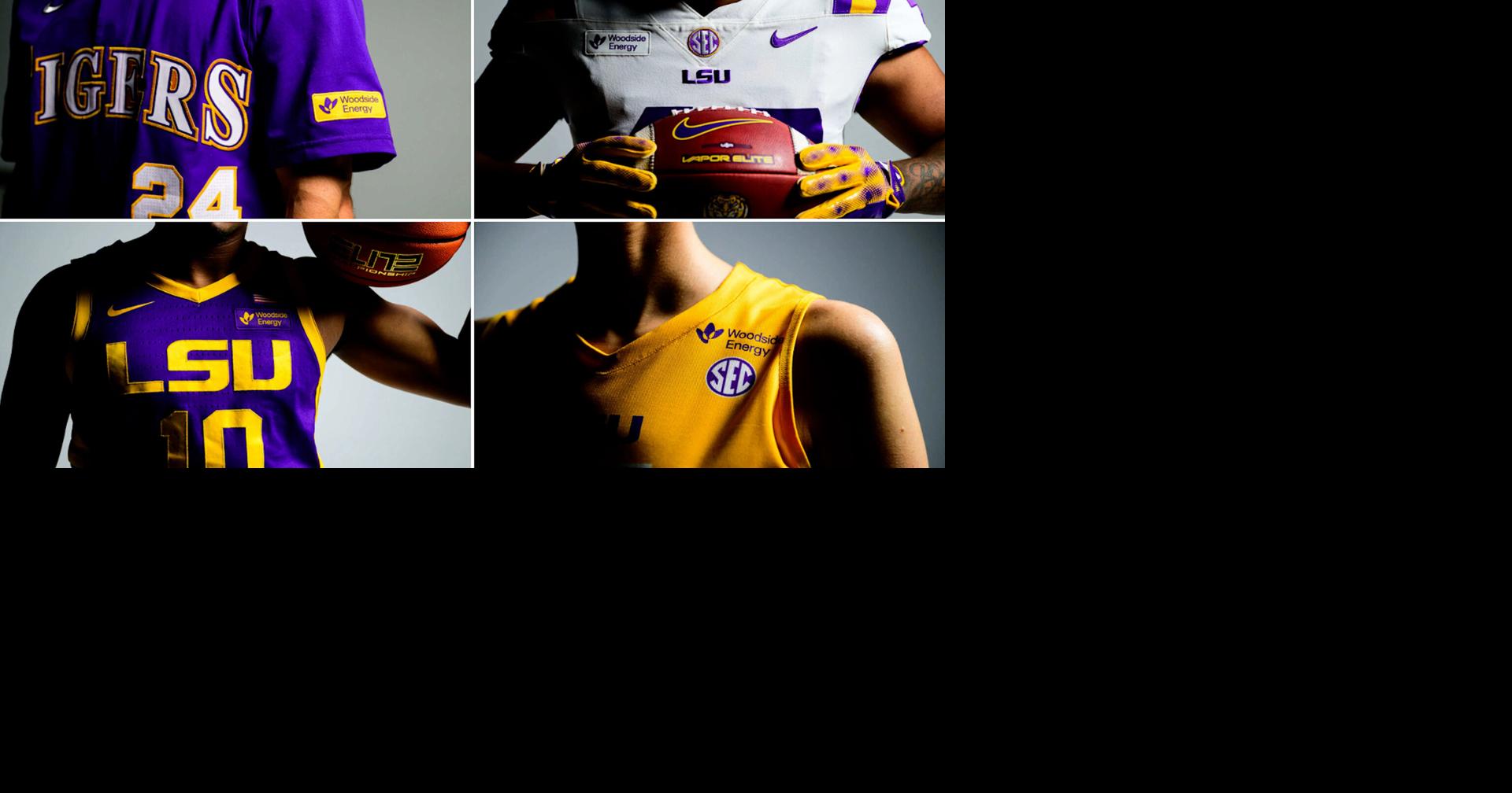 LSU to wear jersey patch sponsored by Australian oil and gas company across all sports this fall