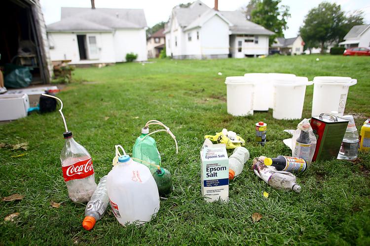 Meth labs also made headlines in 2014.