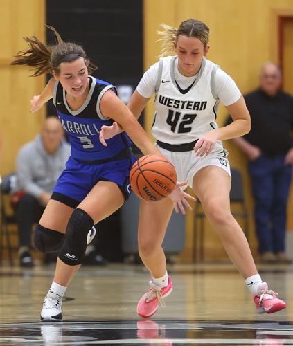 Western vs Carroll girls BB 07.jpg