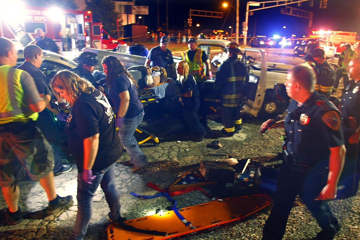 Six injured in four vehicle accident Sunday night News