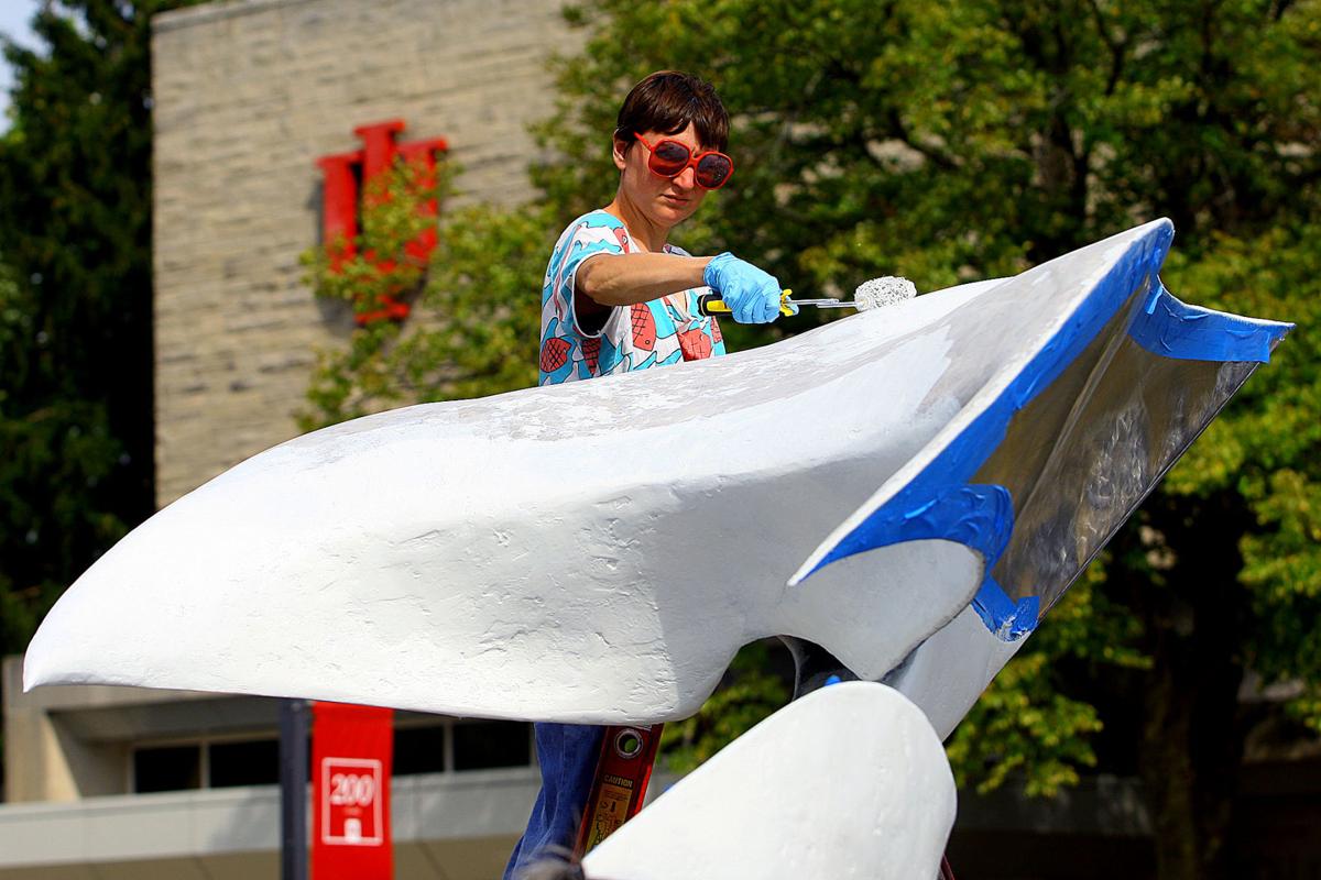 Iuk Sculpture Sees New Life After Restoration Local News