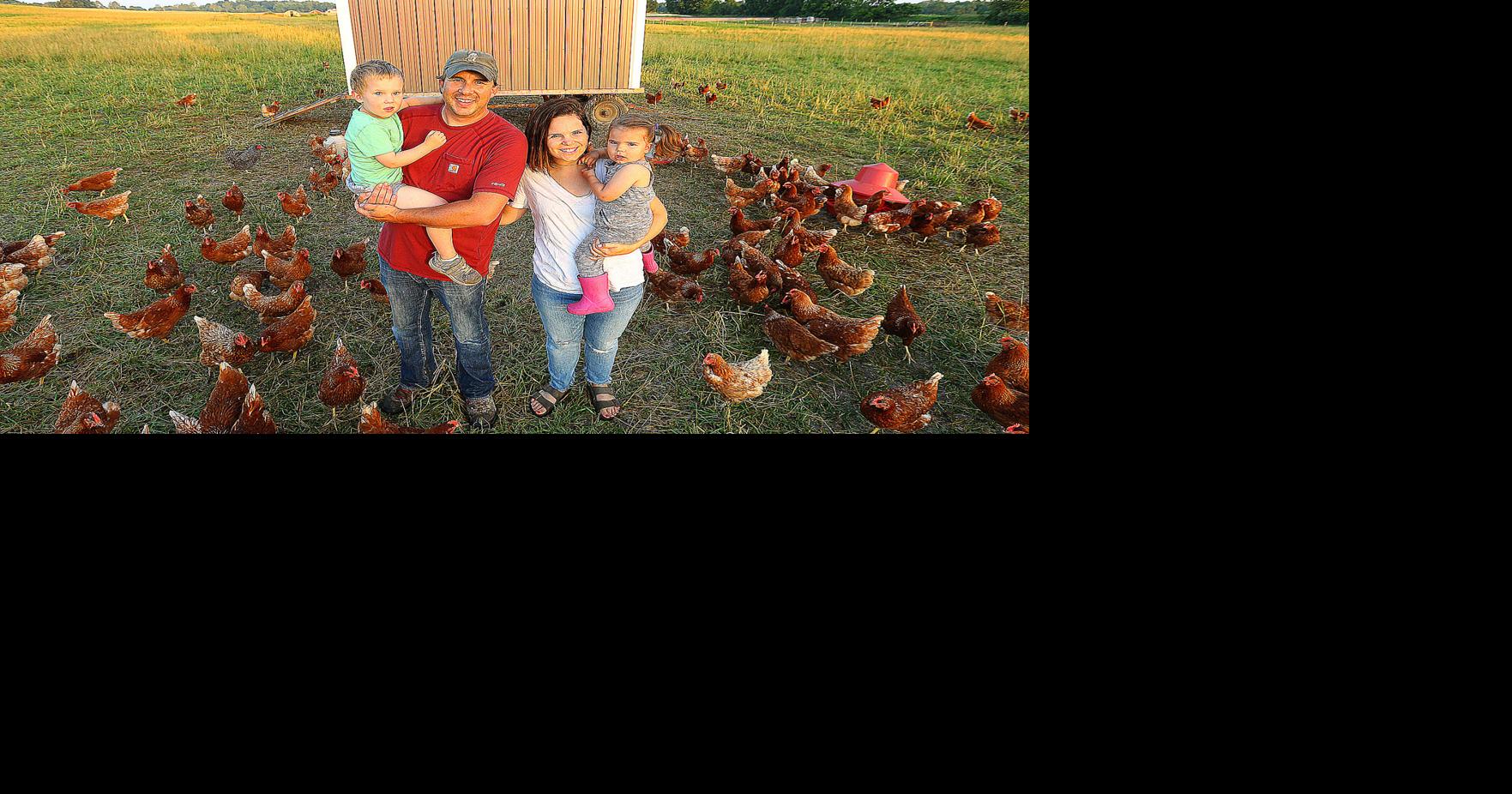 Farm to table Russiaville couple finds home in sustainable farming