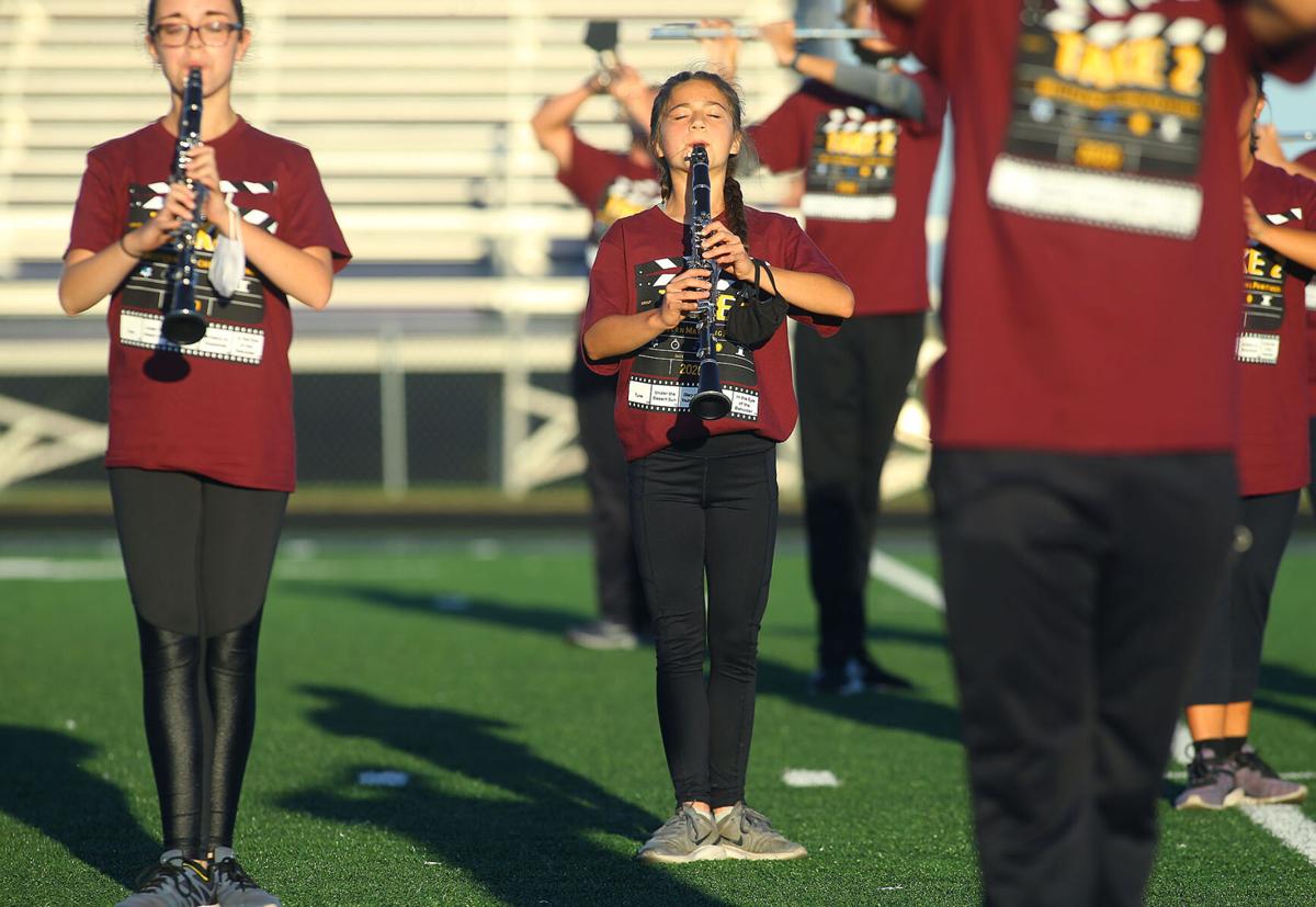 Marching bands perform at invitational School News