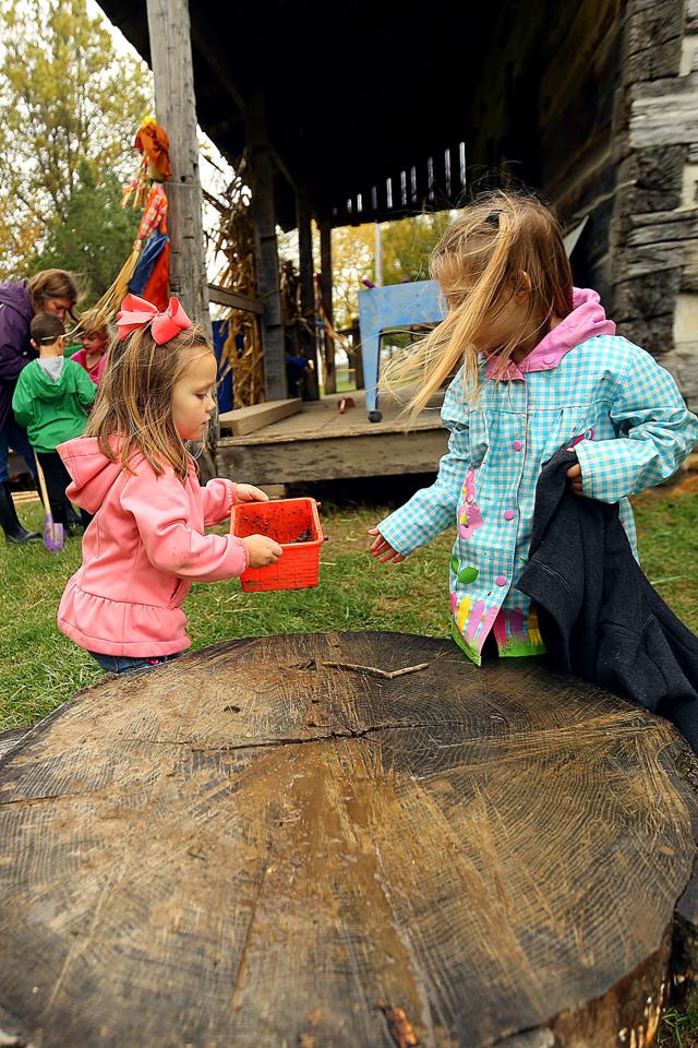 A new kind of classroom: Outdoor preschool allows children to get messy