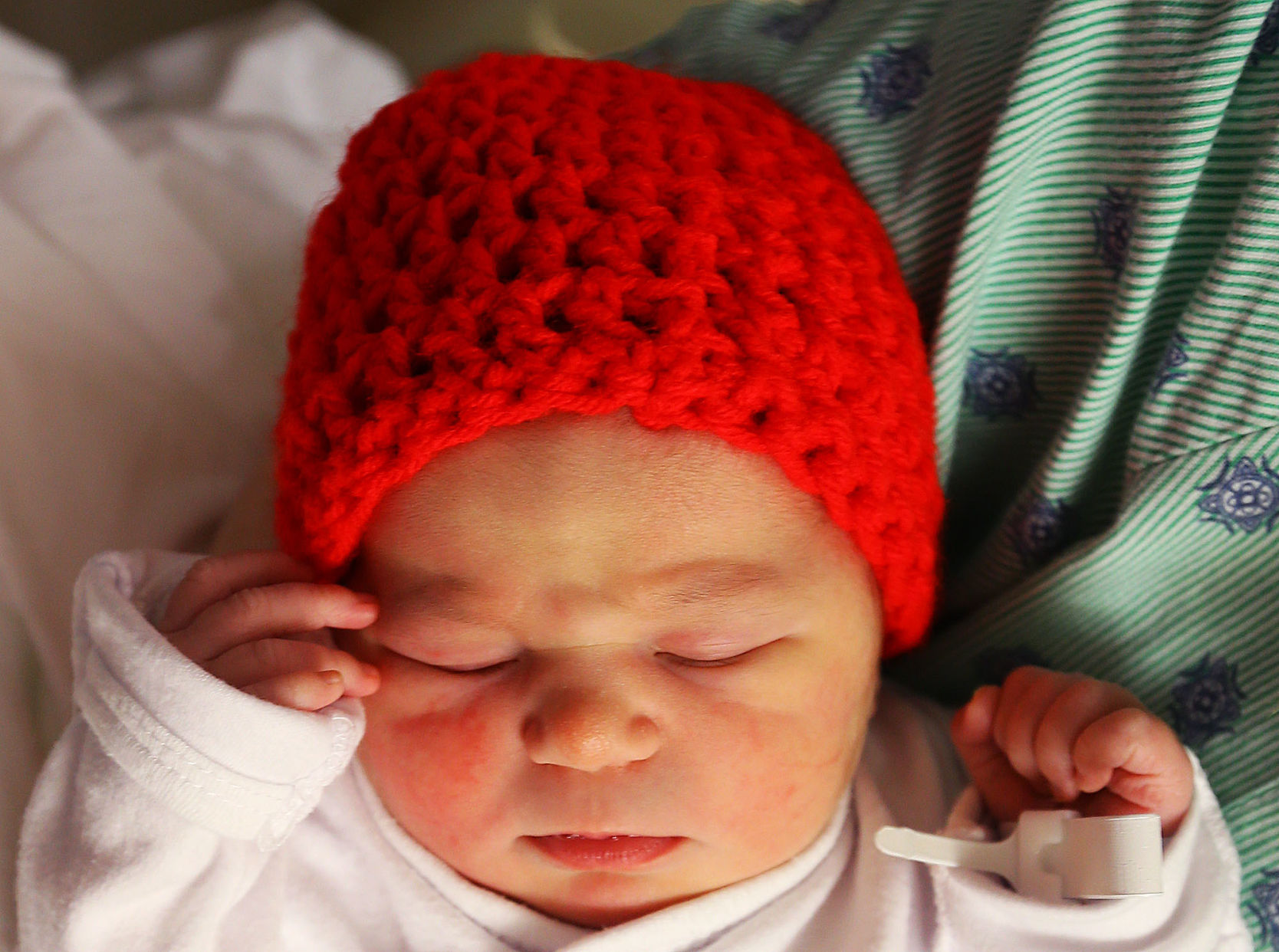 infant red hat