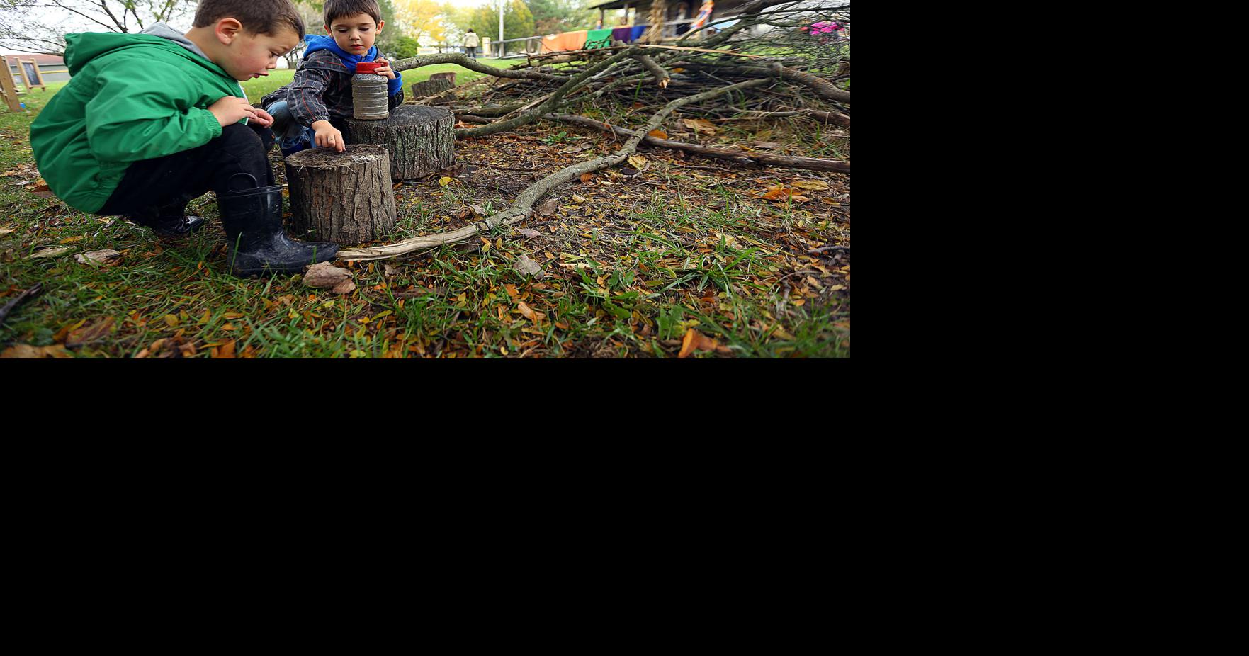A new kind of classroom: Outdoor preschool allows children to get messy ...