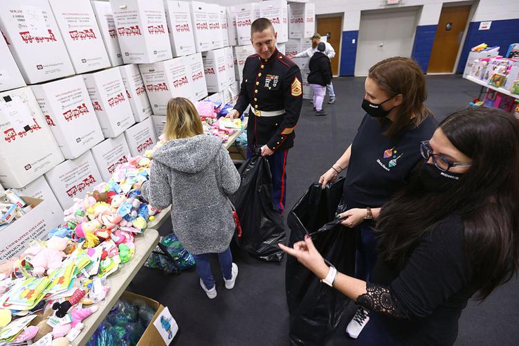 Annual Marines Toys For Tots Event