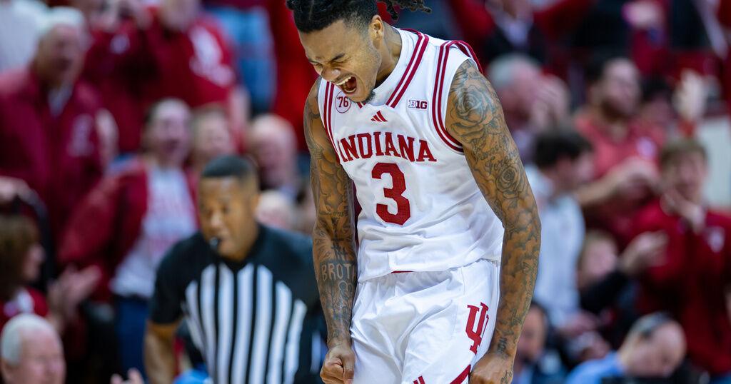Wilkerson's free throws in OT give Indiana 78-77 win over Wisconsin
