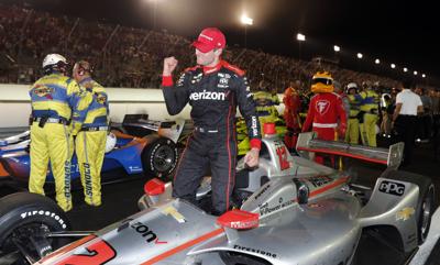 Takes Splash Of Gas Wins Indycar Race At Gateway Sports Indycar Gateway