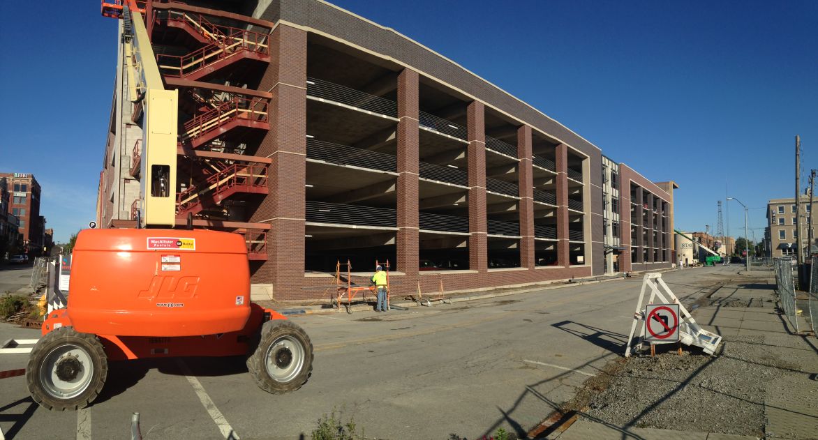 Downtown parking garage nearing completion | News | kokomotribune.com